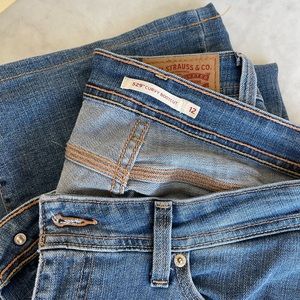 Levi’s Womens Curvy Bootcut jeans Size 12